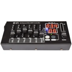 QTX MDMX-24 24 Channel Mini DMX Controller 154.100UK