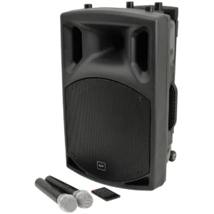 QTX QX12PA-Plus Portable PA 12” BT/USB/UHF Mic 178.854UK