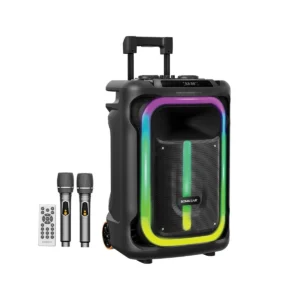 SonicGear HYPERBOX 1500 Pro 15” Portable Karaoke Speaker 240W BT/USB 2x Wireless Mics