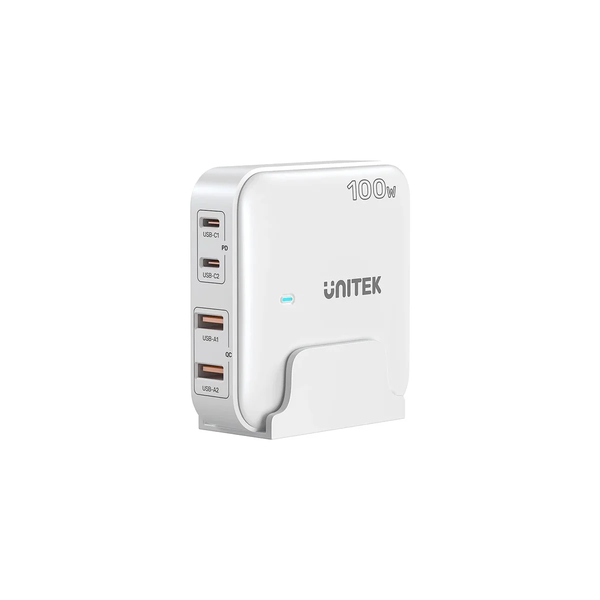 Unitek Charge Desktop 100W 4in1 GaN Charger White P1229AWH