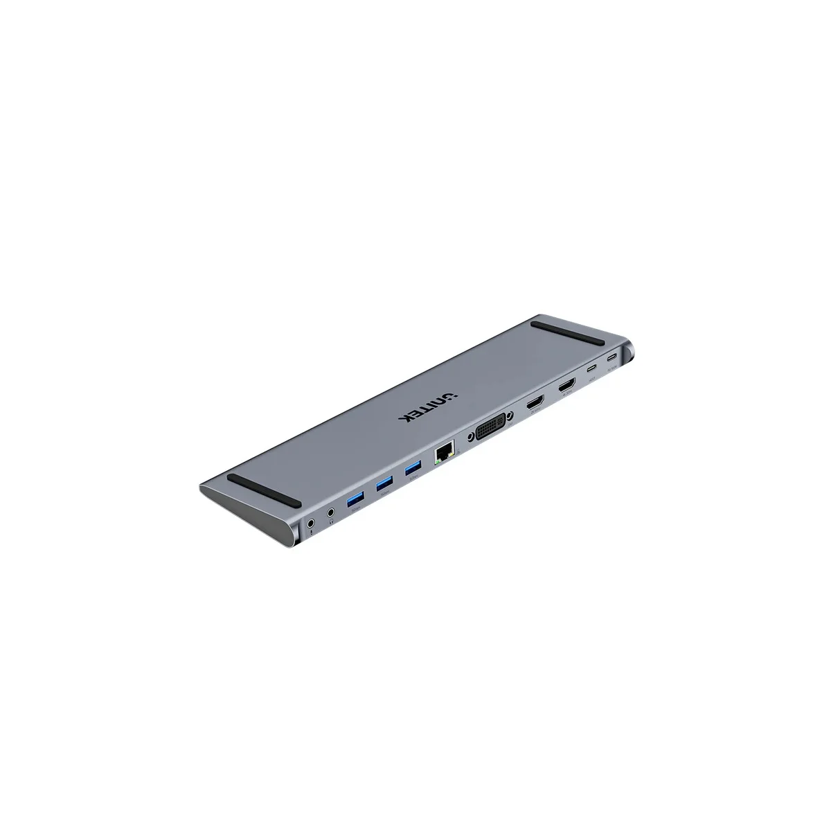 Unitek USB-C Hub Docking Station 11in1 USB3.0 2xHDMI/1xDVI/Gb Lan/Audio/PD100W D1147A