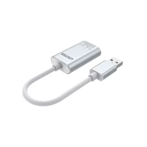 Unitek Y-247A External USB Soundcard USB-A to Stereo Audio Headset/Speaker and Microphone