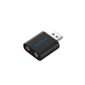 Vention AUDIO CONVERTER USB-A to 2×3.5mm Sound Card VAB-S17-B