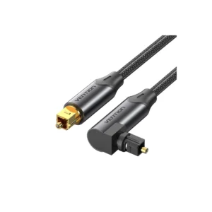 Vention AUDIO Optical Cable 90-Degree Aluminium 3.0m Black BKDBI