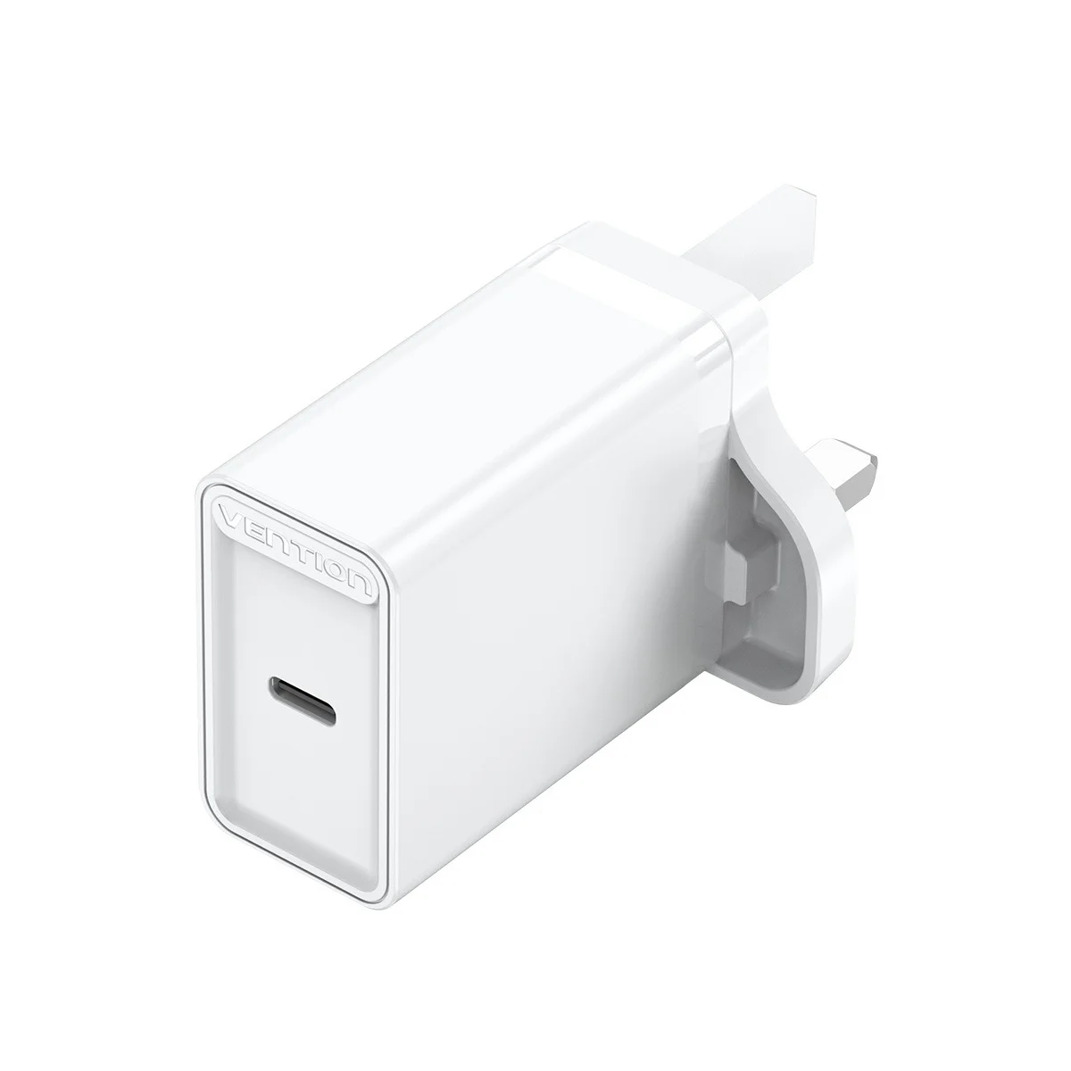 Vention Charger Wall 30W 1xUSBC UK Plug White FAIW0-UK
