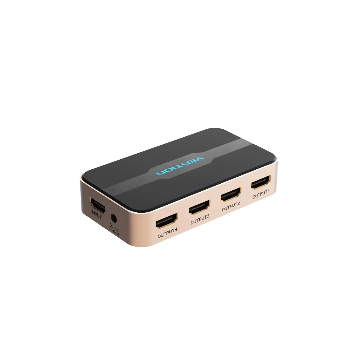 Vention HDMI Splitter 4-Port 4K 1.4 w/UK PSU ACCG0-UK