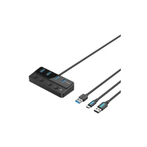 Vention HUB USB-C 4 x USB3.0 with Indiv.Power Switches 1.0m CHWBF