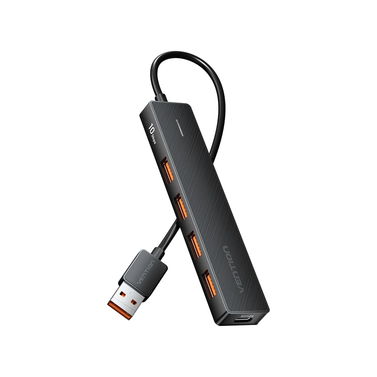 Vention IT HUB USB-A 3.2 4xA + USB-C Power Port CHOBB