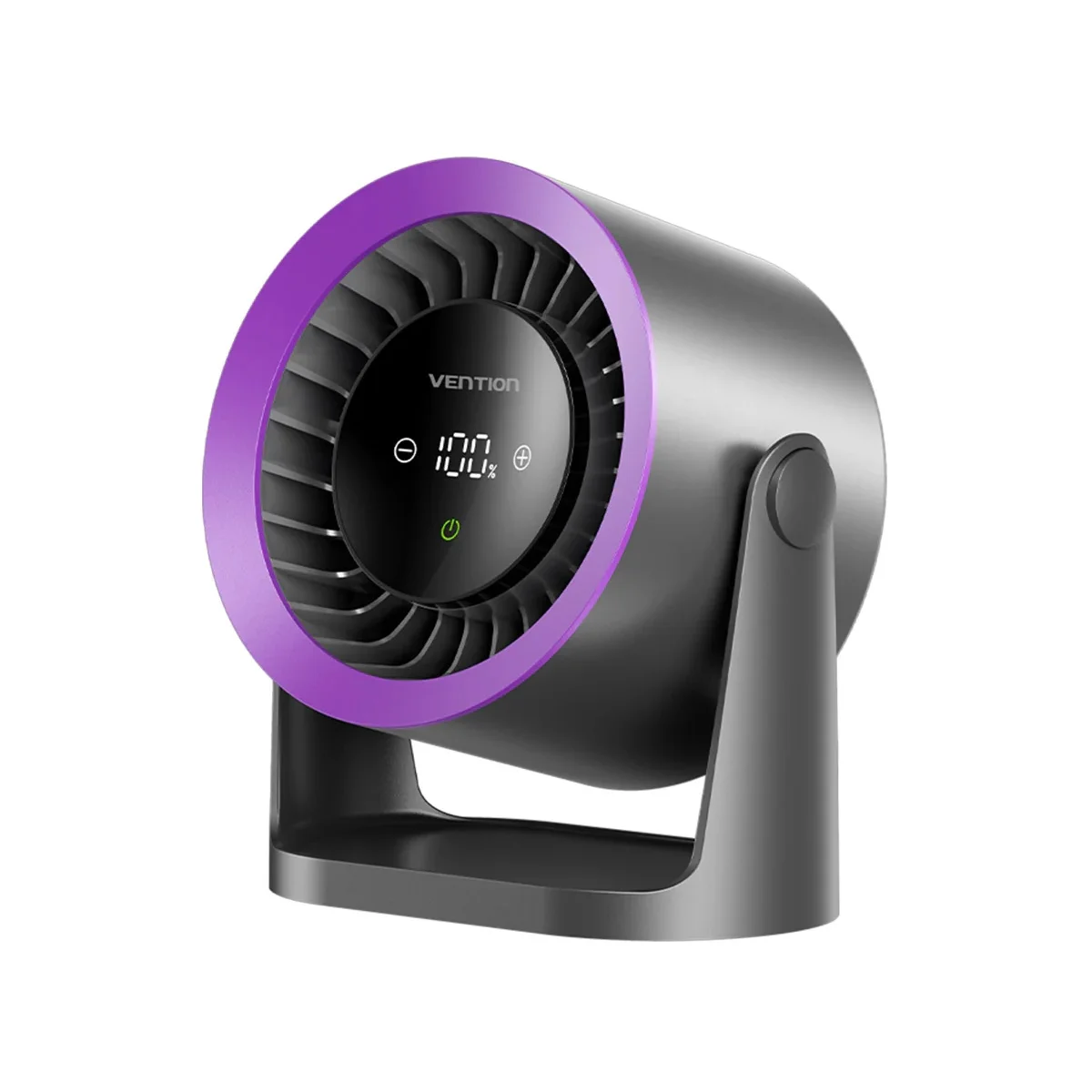 Vention PBIH0 Desktop Air Circulation Fan with Display & Wall Mount