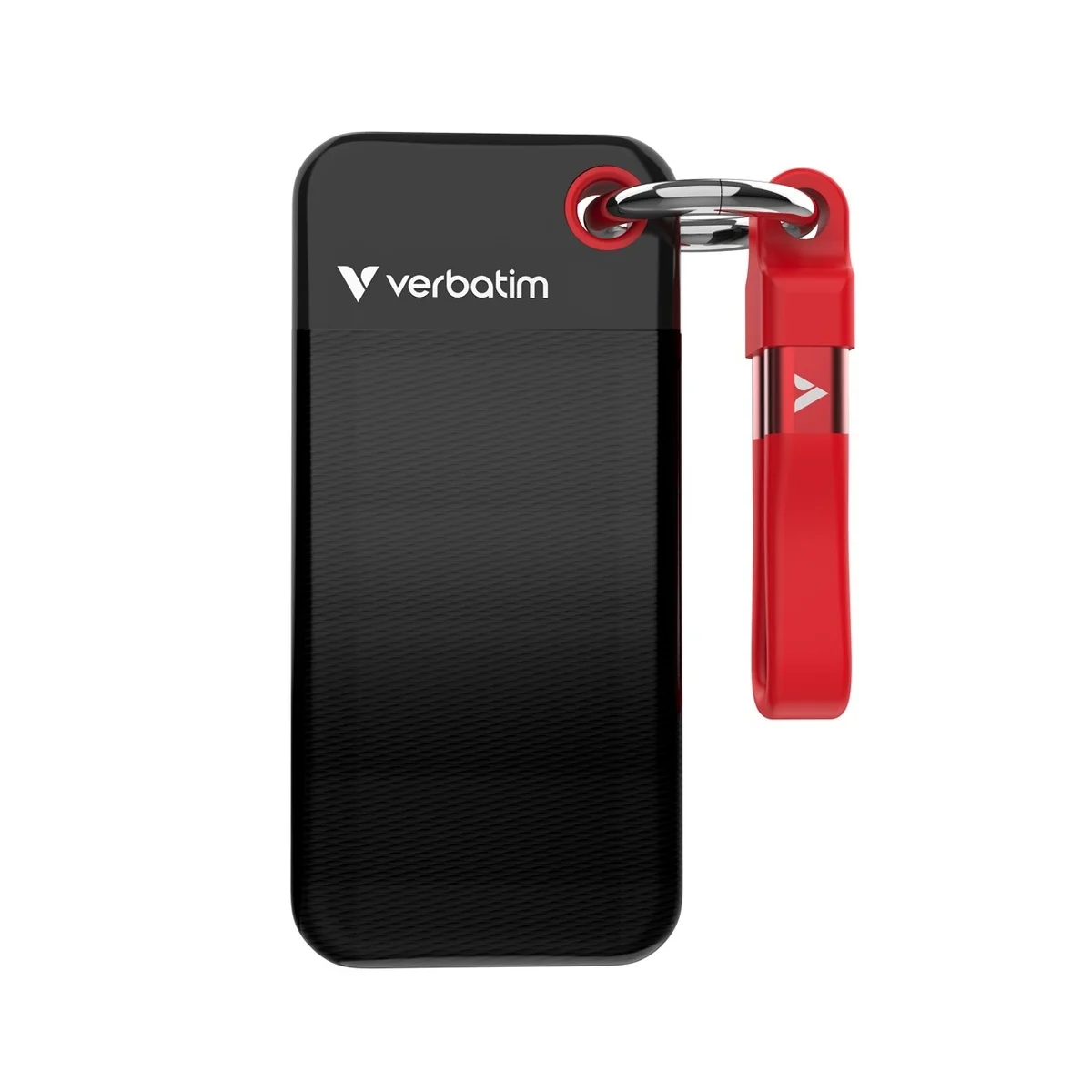 Verbatim SSD Portable Pocket Keyring 3.2 Gen2 1TB Black/Red