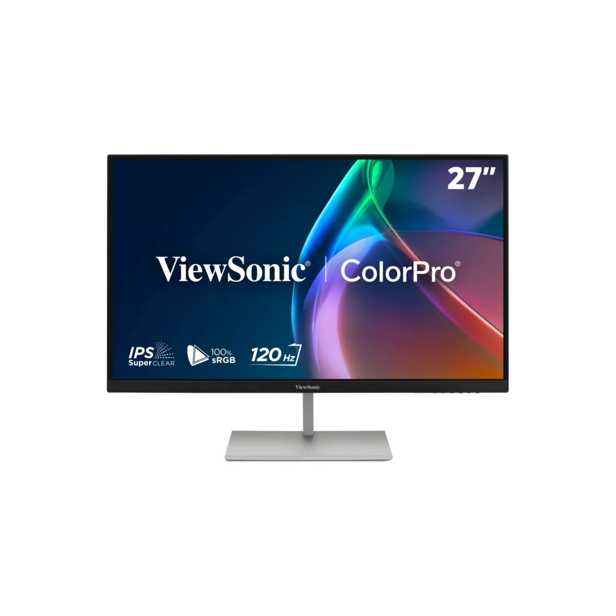 Viewsonic Monitor VP 27” 2K QHD IPS 120Hz Full Ergonomic USB Hub HDMI USB-C PD VP2766-2K