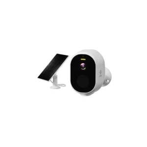 WOOX R4252 Outdoor Battery Camera 3MP with Solar Panel-White