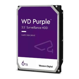 Western Digital PURPLE 3.5” DVR HDD 6TB 256MB WD64PURZ