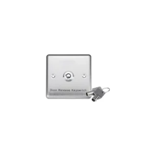 Zudsec Stainless Steel Door Release Button with Key ZDBT-801E