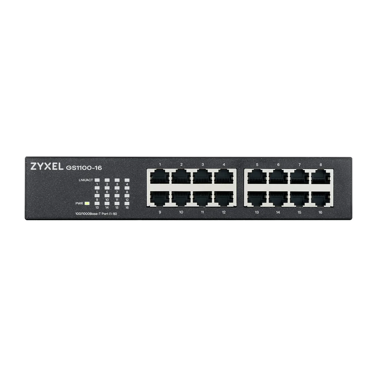 Zyxel Switch Gigabit Ethernet 16-Port R/M UK Plug GS1100-16