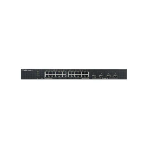 Zyxel Switch Gigabit Ethernet Cloud Managed L3 Lite 24-Port + 4SFP+ R/M Fanless XGS1935-28