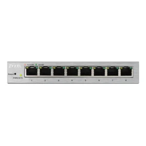 Zyxel Switch Gigabit Ethernet Managed 8-Port Metal UK Plug GS1200-8