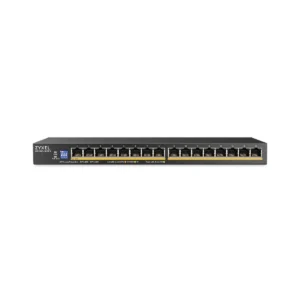 Zyxel Switch PoE Gigabit 16PoE 135W GS1100-16EPS UK Plug