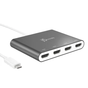 j5create Converter USB-C to 4-Port HDMI Multi-Monitor JCA366